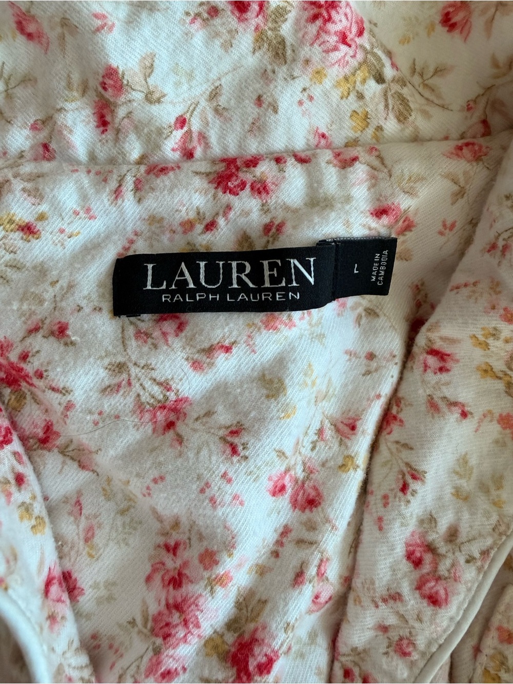 Ralph Lauren 100% Cotton PJ Set Size L - Picture 3 of 5
